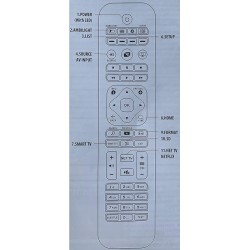 Outlet 11865i25 UNIWERSALNY PILOT DO TELEWIZORA PHILIPS TV multi funkcje