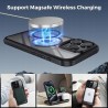 Outlet Etui Holidi telefon iPhone 15 Pro transparentny/czarny plecki OPIS