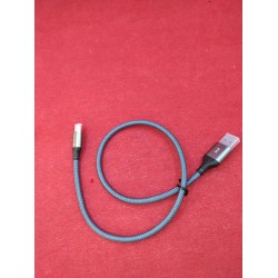 Outlet Sonero USB-C na USB-A, kabel do ładowania i przesyłania danych szary