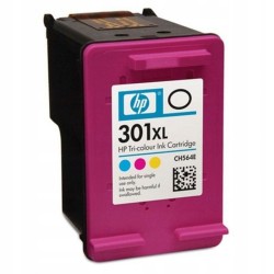 Outlet Wkład Atramentowy HP drukarka 301XL Kolor Data JUL 2025 trójkolorowy
