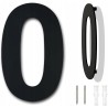 Outlet Nowoczesna cyfra numer na dom wymiary 125 x 85 mm cyfra zero