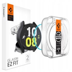 Outlet Szkło hartowane Spigen Samsung Galaxy Watch 6 44mm 2-pak twardość 9H