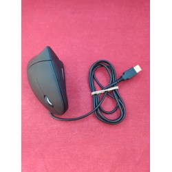 Outlet Mysz ergonomiczna Trust Verto Pionowa Czarna USB 2.4 GHz wireless