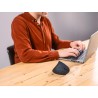 Outlet Mysz ergonomiczna Trust Verto Pionowa Czarna USB 2.4 GHz wireless
