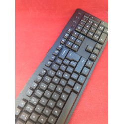 Uszkodzona Klawiatura wireless TRUST ODY II Keyboard Silent cicha QWERTY