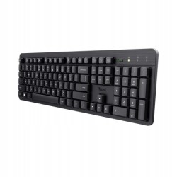 Uszkodzona Klawiatura wireless TRUST ODY II Keyboard Silent cicha QWERTY