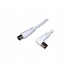 Outlet Kabel antenowy PremiumCord ktmf01 1 m biały 75 ohmów M / F COAXIAL