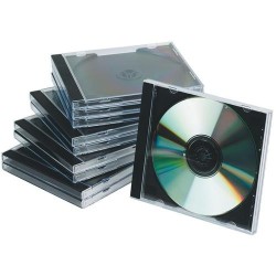 Outlet PUDEŁKO NA PŁYTĘ CD / DVD Q-CONNECT STANDARD PRZEZROCZYSTE 10 sztuk