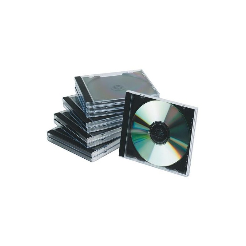 Outlet PUDEŁKO NA PŁYTĘ CD / DVD Q-CONNECT STANDARD PRZEZROCZYSTE 10 sztuk Outlet PUDEŁKO NA PŁYTĘ CD / DVD Q-CONNECT STANDARD PRZEZROCZYSTE 10 sztuk