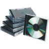 Outlet PUDEŁKO NA PŁYTĘ CD / DVD Q-CONNECT STANDARD PRZEZROCZYSTE 10 sztuk