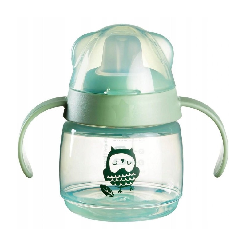 Outlet Tommee Tippee Pierwszy Kubeczek z ustnikiem zielony 1187-7 wzorki Outlet Tommee Tippee Pierwszy Kubeczek z ustnikiem zielony 1187-7 wzorki