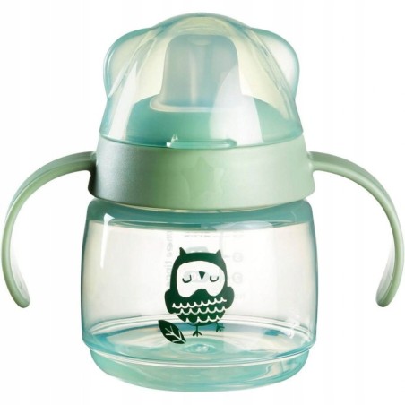 Outlet Tommee Tippee Pierwszy Kubeczek z ustnikiem zielony 1187-7 wzorki