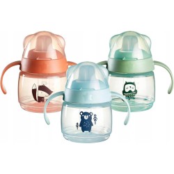 Outlet Tommee Tippee Pierwszy Kubeczek z ustnikiem zielony 1187-7 wzorki