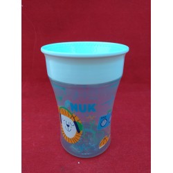 Outlet NUK KUBEK 230ml 8m+ MAGIC CUP NIEBIESKI dla dziecka OPIS baby wzroki