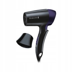 Outlet SUSZARKA DO WŁOSÓW REMINGTON D2400 PODRÓŻNA 1400W czarna air dyfuzor