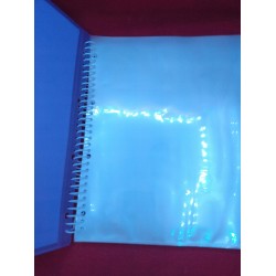 Outlet Folder fiolet Plus Office 40 kieszeni transparentnych 24 x 31cm bind