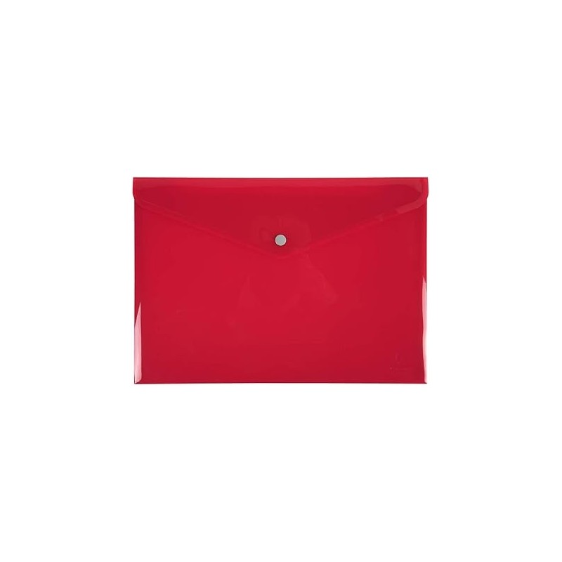 Outlet Teczka na guzik czerwona Exacompta OPIS format A4 koperta Ref 34450E Outlet Teczka na guzik czerwona Exacompta OPIS format A4 koperta Ref 34450E