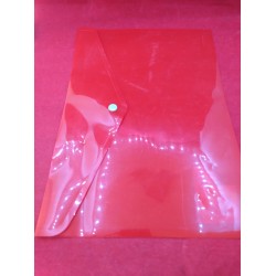 Outlet Teczka na guzik czerwona Exacompta OPIS format A4 koperta Ref 34450E