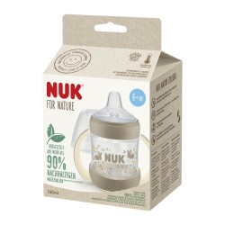 Outlet NUK for Nature butelka nauka z kontrolą temperatury brązowa dziecko