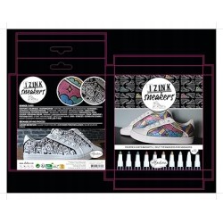 Outlet Aladine flamastry do butów 10 sztuk różne kolory Deco Izink sneakers