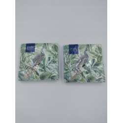 Outlet Serwetki stołowe okolicznościowe Paw 33cm 20szt 3warstwowe dekoracja