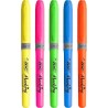 Outlet Zakreślacz 18 sztuki OPIS BiC różne kolory 3.4 mm / 1.6 mm do szkoły