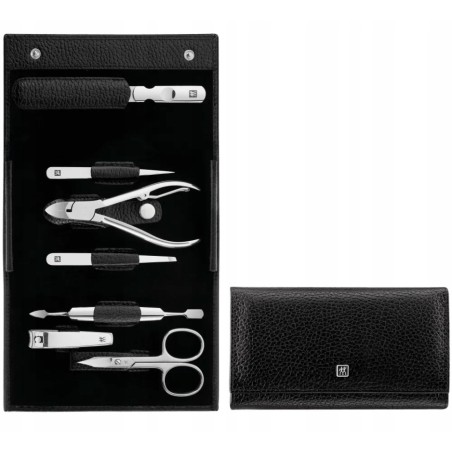 Outlet Zestaw do manicure 7el Zwilling 97682-004-0 z czarnym skórzanym etui