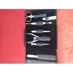 Outlet Zestaw do manicure 7el Zwilling 97682-004-0 z czarnym skórzanym etui