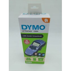 Outlet DRUKARKA ETYKIET DYMO LETRATAG LT-100H granatowy z klawiaturą OPIS
