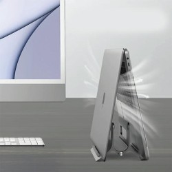 Outlet SODI Grawitacyjny stojak na MacBooka Air/Pro SMS-300 srebrny/silver