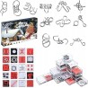 Outlet Kalendarz adwentowy Wesołych świąt LEBKFT puzzle i zagadki na święta