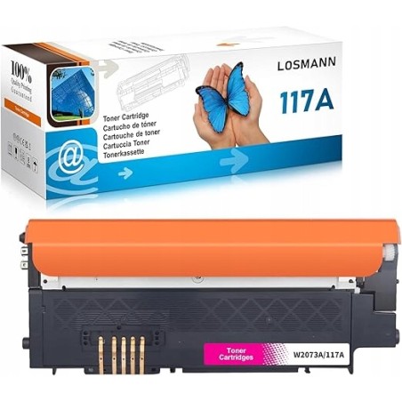 Outlet Toner Losmann do drukarki HP 0755205116291 czerwony magenta zamienny