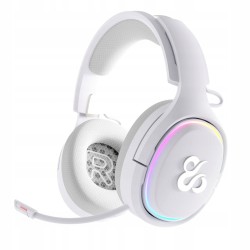 USZKODZONY Słuchawki z Mikrofonem Newskill Biały z panelem Bluetooth OPIS