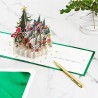 Outlet Hallmark Kartka świąteczna ozdoba rozkładana Paper Wonder Grinch