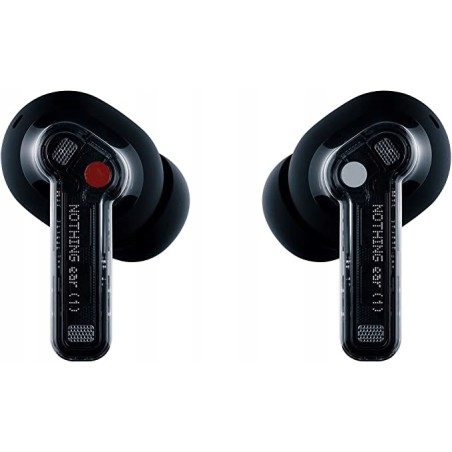 Outlet Słuchawki wireless dokanałowe Nothing Ear (1) czarne Bluetooth