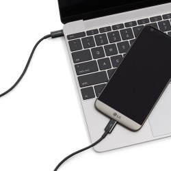 Outlet AmazonBasics L6LUC025-CS-R kabel USB 1,8 m 2.0 USB C black ładowanie
