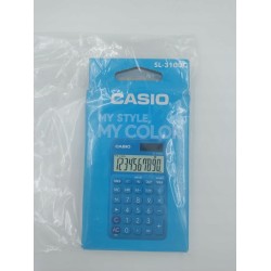 Outlet KALKULATOR BIUROWY CASIO SL-310UC-BU blue sapphire wyświetlacz LCD
