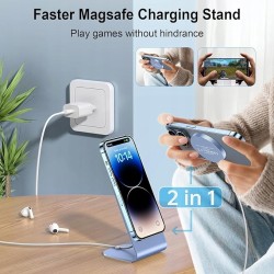 Outlet Ładowarka indukcyjna BHHB 7.5 W Mag Safe dla IPhone niebieski/biały