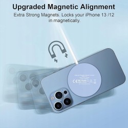 Outlet Ładowarka indukcyjna BHHB 7.5 W Mag Safe dla IPhone niebieski/biały