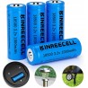 Outlet KINREECELL LiFePO4 18500 akumulatory 1000 mAh Litowo-fosforanowa