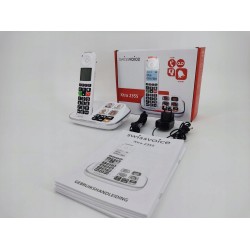 Outlet Telefon bezprzewodowy Swissvoice 2355 biały zestaw ze stacyjką menu