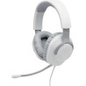 Outlet Słuchawki wokółuszne JBL Quantum 100 białe z doczepianym mikrofonem
