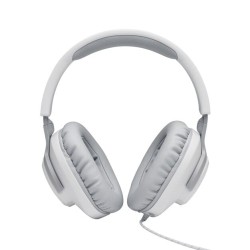 Outlet Słuchawki wokółuszne JBL Quantum 100 białe z doczepianym mikrofonem