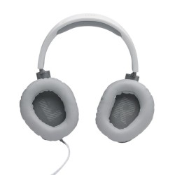 Outlet Słuchawki wokółuszne JBL Quantum 100 białe z doczepianym mikrofonem