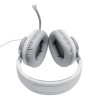 Outlet Słuchawki wokółuszne JBL Quantum 100 białe z doczepianym mikrofonem