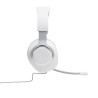 Outlet Słuchawki wokółuszne JBL Quantum 100 białe z doczepianym mikrofonem