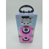 Outlet DYNASONIC Głośnik z mikrofonem do karaoke Bluetooth AUX 02517 anime