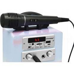 Outlet DYNASONIC Głośnik z mikrofonem do karaoke Bluetooth AUX 02517 anime