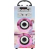 Outlet DYNASONIC Głośnik z mikrofonem do karaoke Bluetooth AUX 02517 anime
