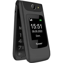 USZKODZONY FUNKER C200 COMFORT 4G TELEFON Z KLAPKĄ ekran 2,4 cali 1000 mAh